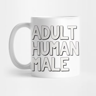 Adult Human Male Mug